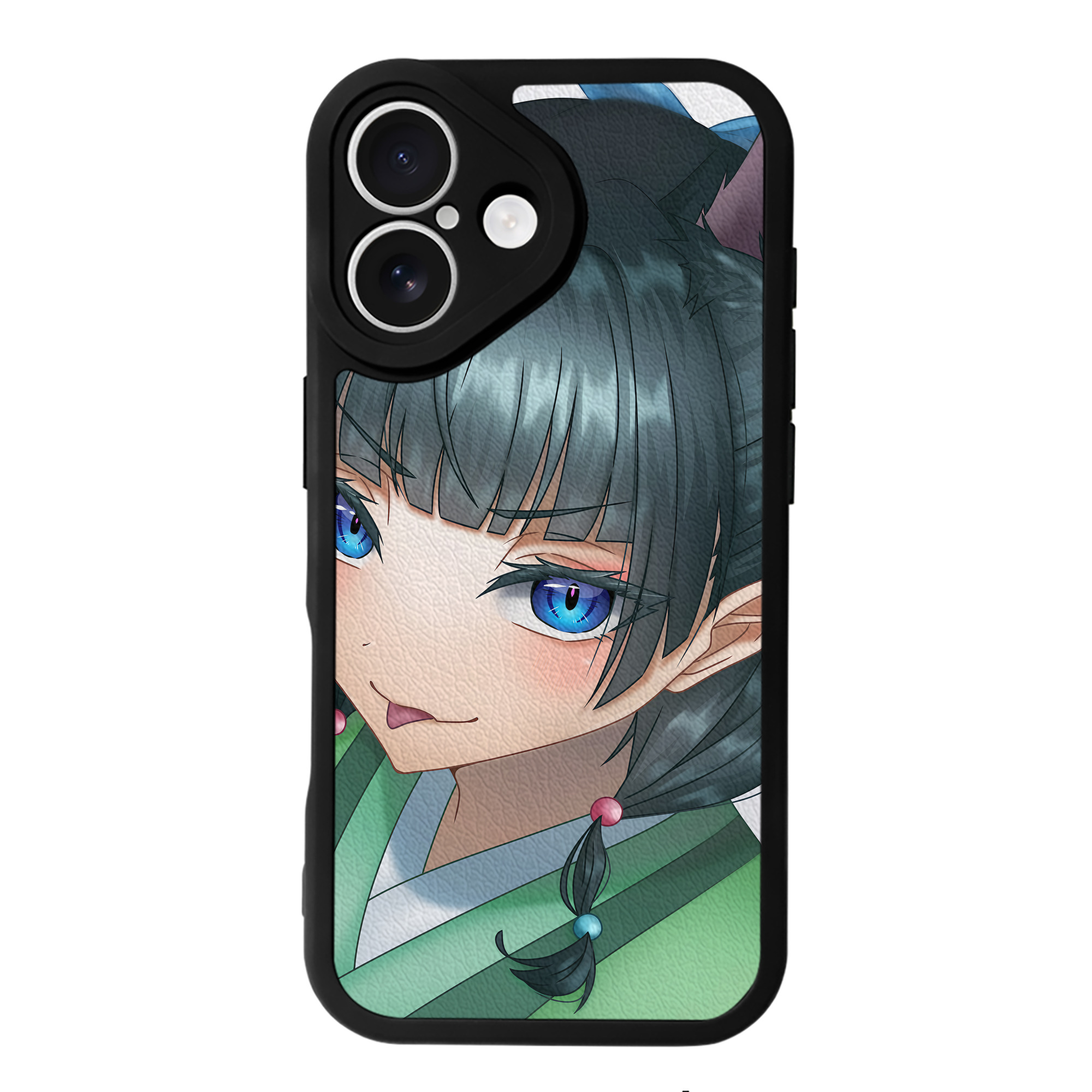 （画像用） 薬屋のひとりごと The Apothecary Diaries 【iPhone 16シリーズ対応】シリコンスマホケース（レザー調） 材質：シリコン